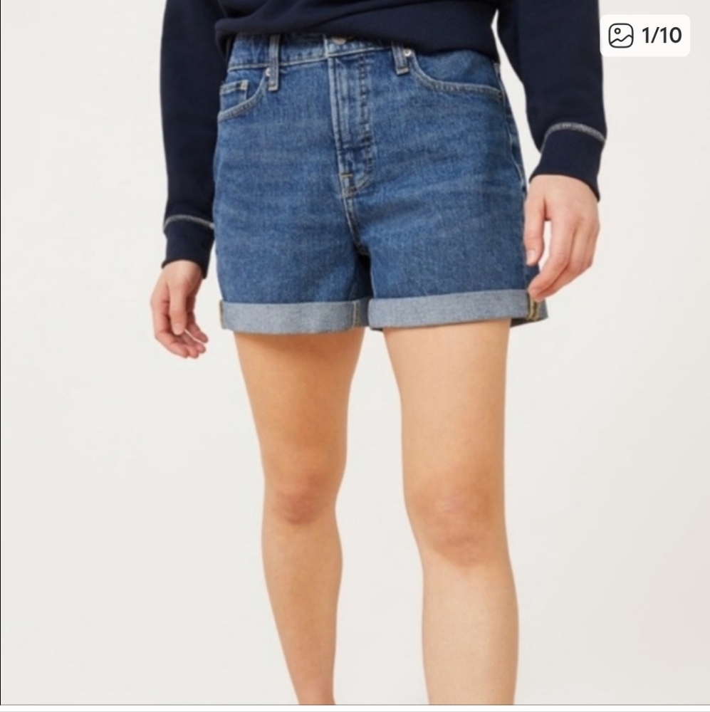 Stylish Blue Women's Jean Shorts